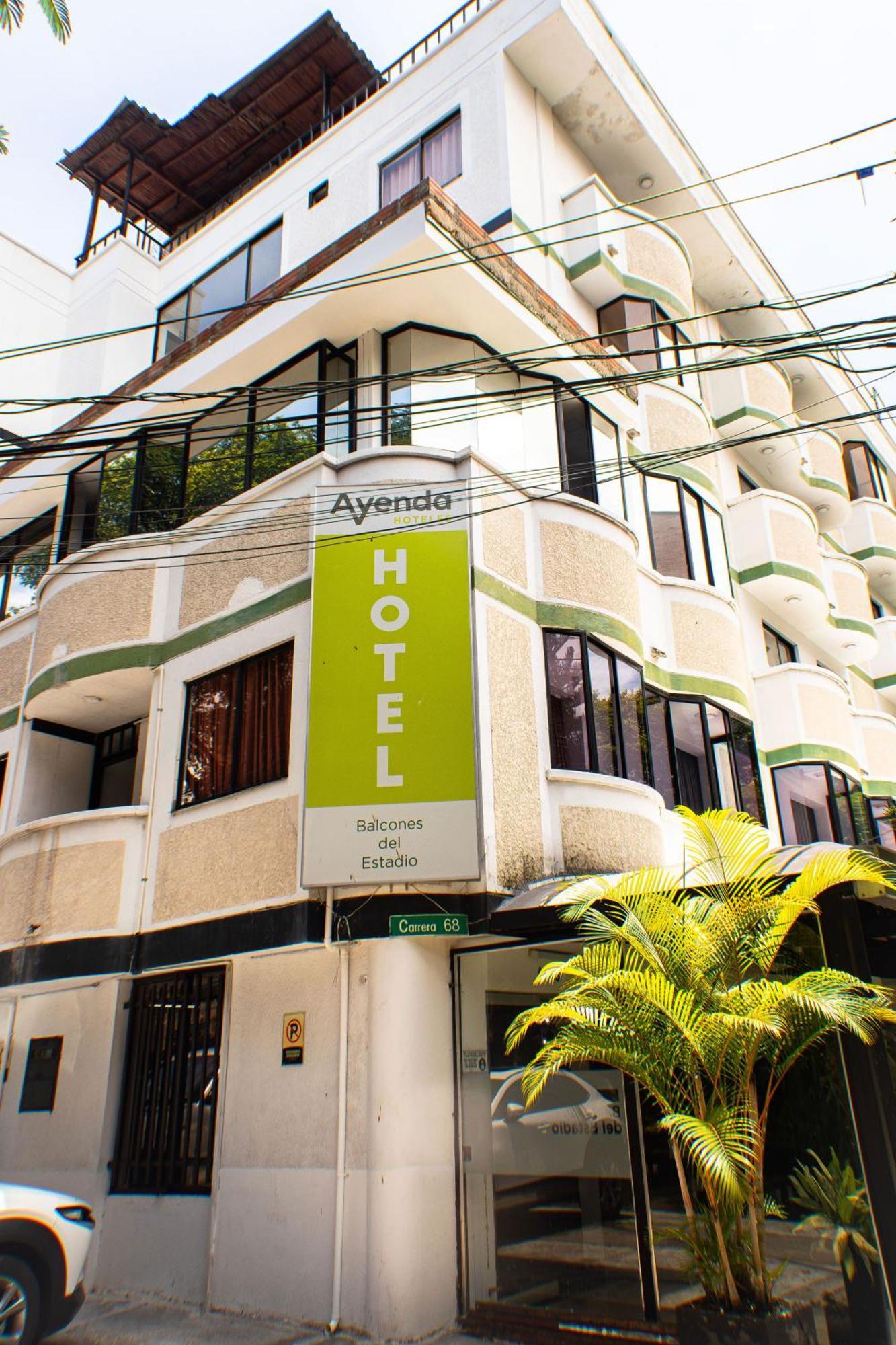 Hotel Balcones Del Estadio Medellín Buitenkant foto