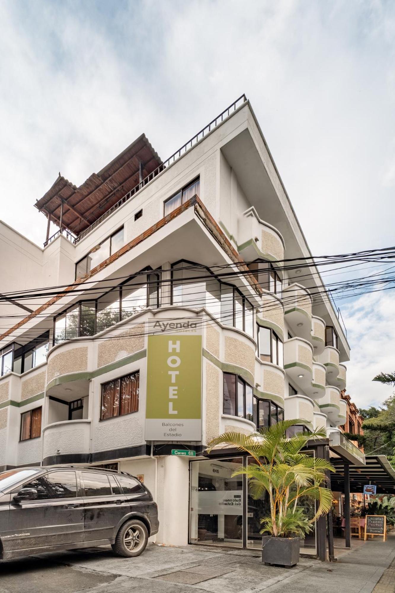 Hotel Balcones Del Estadio Medellín Buitenkant foto